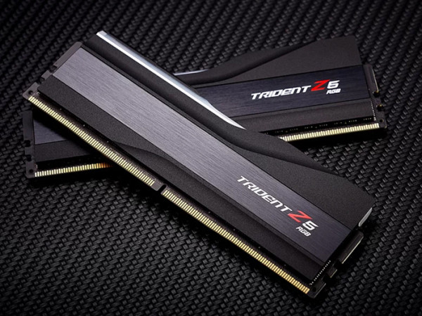 RAM DDR5 32GB Kit (2x 16GB) PC5-51200 6400MT/s CL32 1.40V, G.SKILL Trident Z5 RGB, Intel XMP