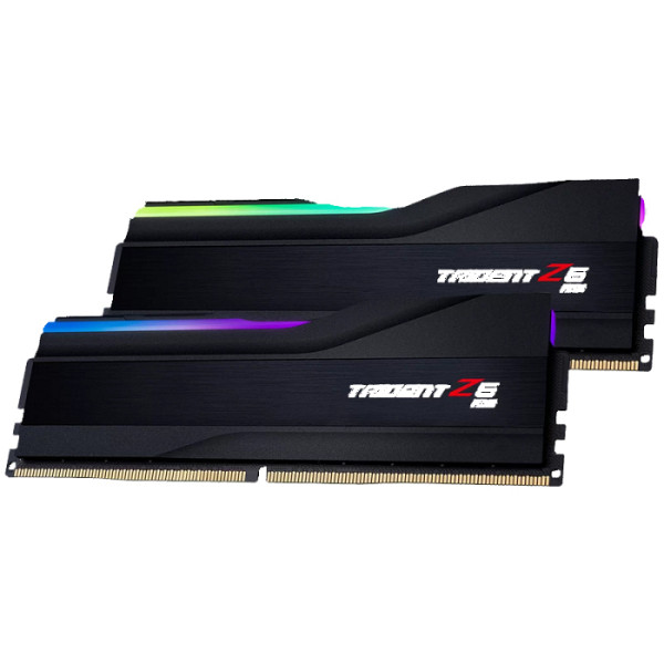 RAM DDR5 32GB Kit (2x 16GB) PC5-57600 7200MT/s CL34 1.40V, G.SKILL Trident Z5 RGB, Intel XMP