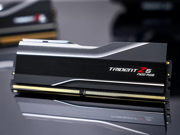 RAM DDR5 32GB Kit (2x16GB) PC5-48000 6000MT/s CL36 1.35V, G.SKILL Trident Z5 RGB Neo AMD EXPO