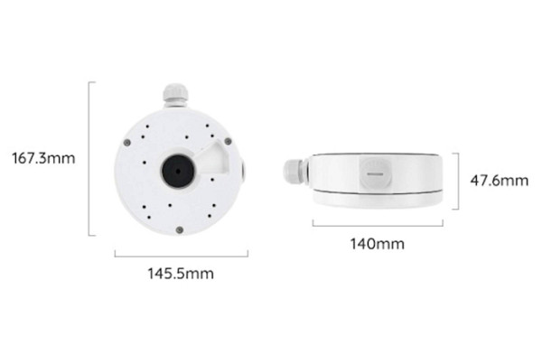 REOLINK D20 JUNCTION BOX, zaščita za kabel in RJ45 konektor proti vandalizmu