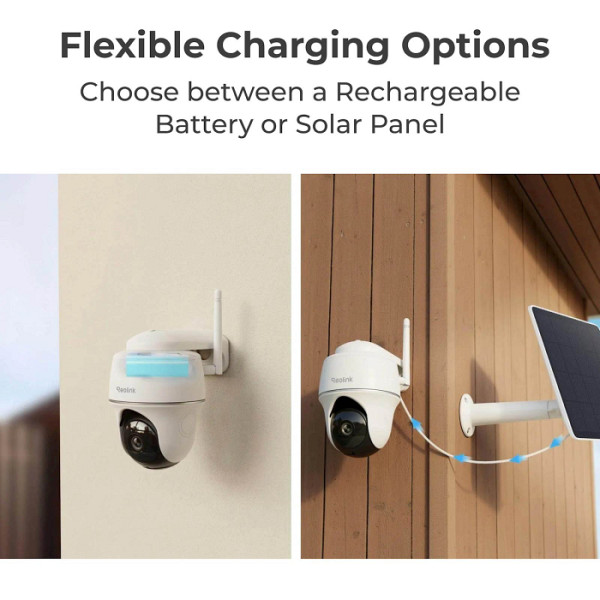 Reolink IP Kamera Argus PT Light B420+Solarni panel, 3MP, 2K, vrtljiva 355°, nagib: 140°