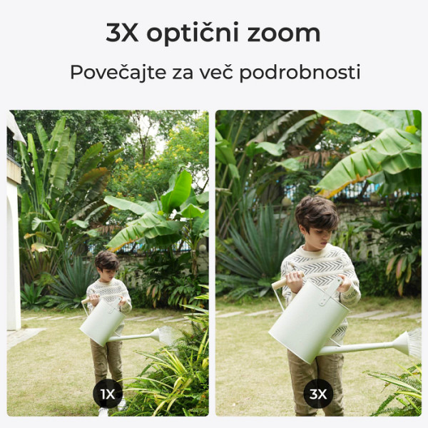 Reolink Ip Kamera E serija E560P 4K, 8MP PTZ, Samodejno sledenje, 3x zoom, barvni nočni vid, POE