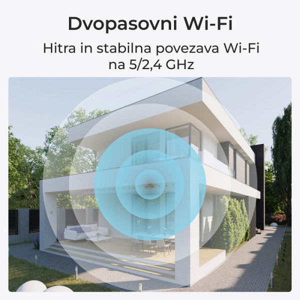 Reolink IP Kamera  Lumus serija E430 4MP, Zunanja, Barvni nočni vid, Wi-FI