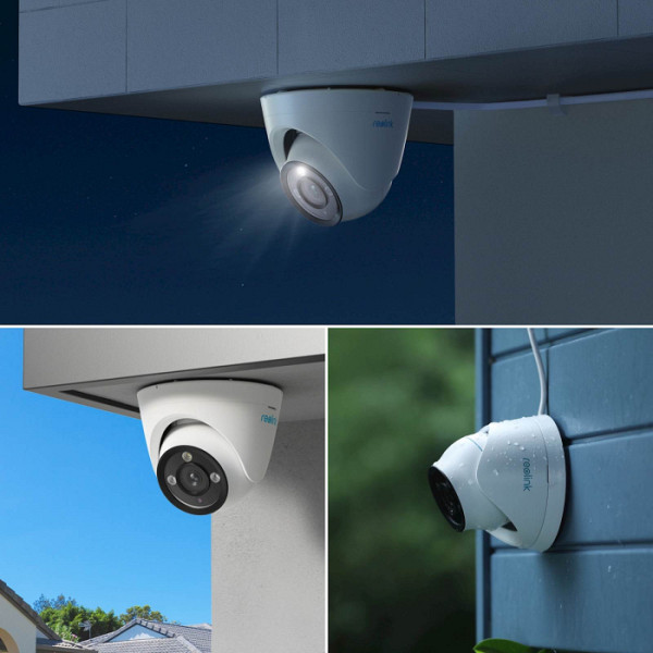 Reolink Ip Kamera serija P434 4K, Zunanja, Barvni nočni vid, 3x optični zoom, POE