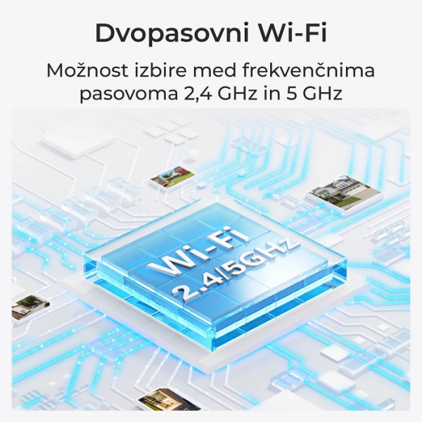 Reolink IP Kamera Trackmix serija W760 4K, Zunanja, Auto zoom in sledenje, Barvni nočni vid