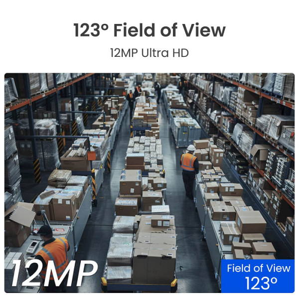 Reolink SMB kamera RP-PCB12M, 12MP, 4K, Barvni nočni vid, AI zaznavanje, Ai iskanje videoposnetkov