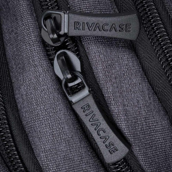 RivaCase črn ECO nahrbtnik za prenosni računalnik 16 7765