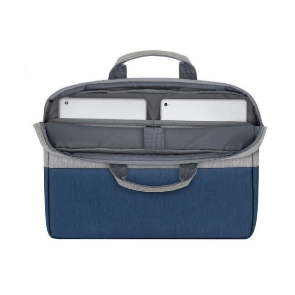 RivaCase torba za prenosnik 15.6 sivo-modra 7532