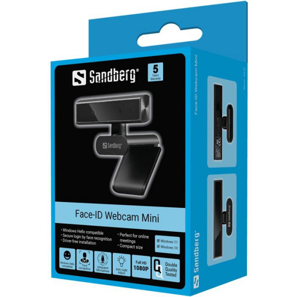 Sandberg Face-ID Webcam Mini spletna kamera