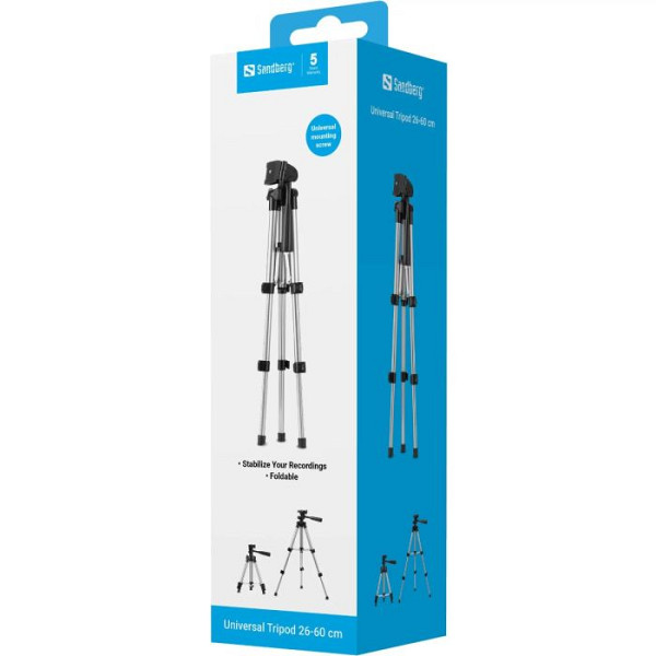 Sandberg Universal Tripod 26-60 cm univerzalni stativ