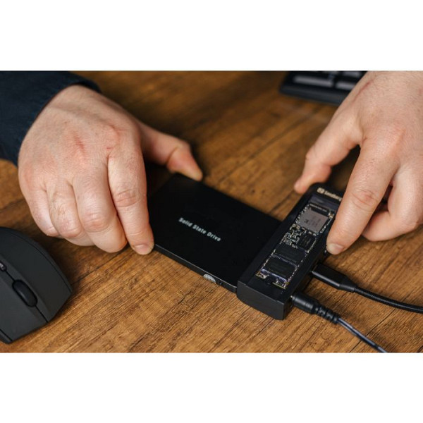 Sandberg USB 3.2 Cloner & Dock za M2 + NVMe + SATA priklopna in klonirna postaja