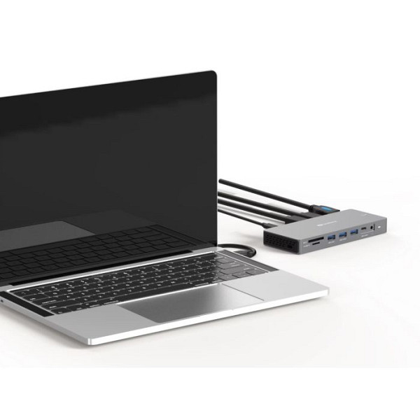Sandberg USB-C 13 v 1 DockingStation Pro priklopna postaja