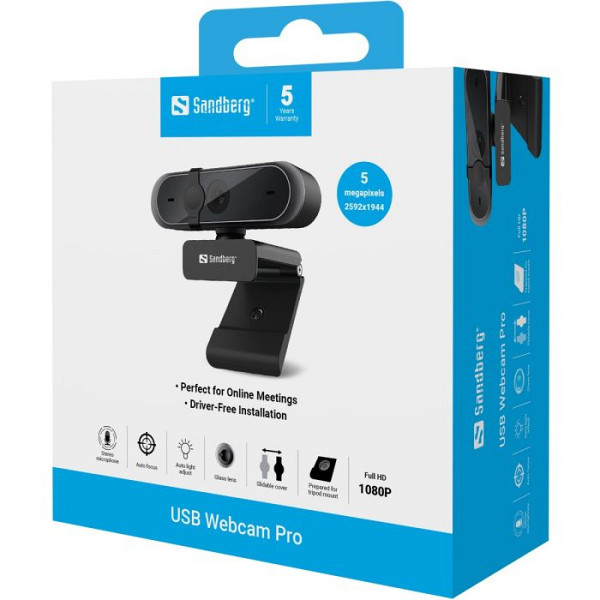 Sandberg USB Webcam Pro spletna kamera
