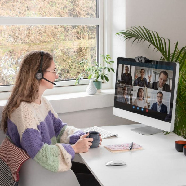 Sandberg Wireless Office Headset Pro+ brezžične naglavne slušalke