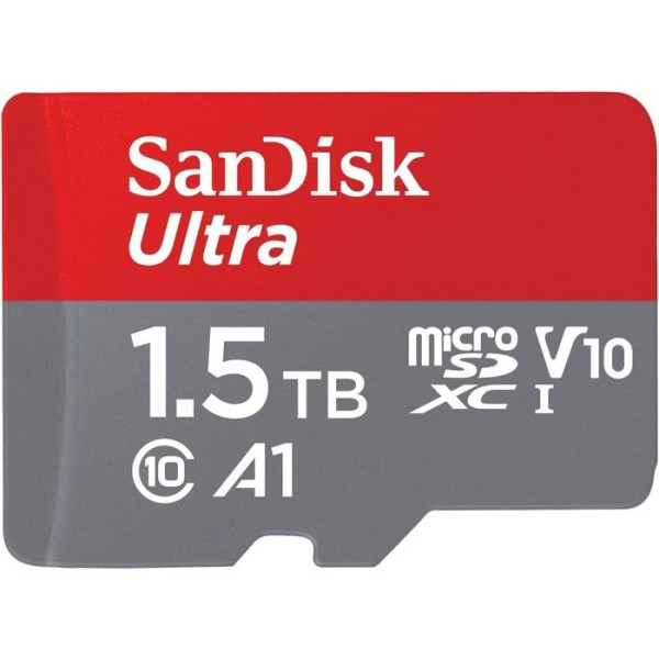 SanDisk 1.5TB Ultra microSD UHS-I spominska kartica z adapterjem