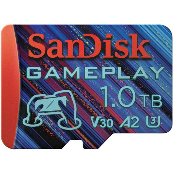 SanDisk 1TB GamePlay microSD spominska kartica za mobilni in konzolni gaming