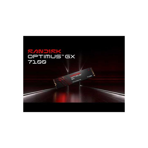 SANDISK 1TB Optimus GX 7100 M.2 2280-S3-M PCIe 4.0 NVMe 2.0 SSD disk
