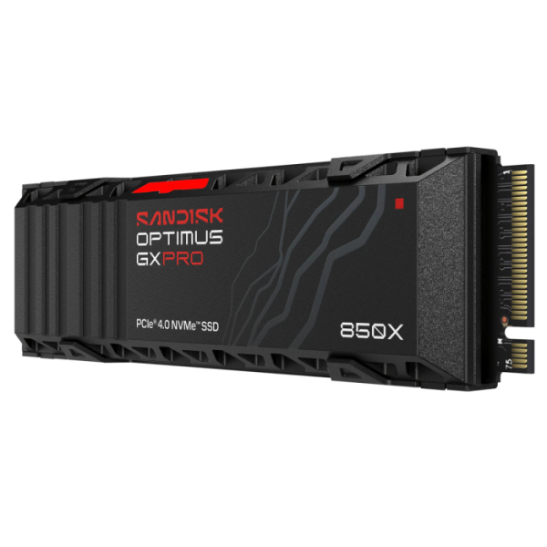 SANDISK 1TB Optimus GX PRO 850X M.2 2280-S3-M PCIe 4.0 NVMe 1.4 SSD disk s hladilnikom