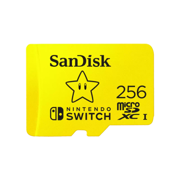 SanDisk 256GB microSDXC UHS-I spominska kartica za Nintendo Switch
