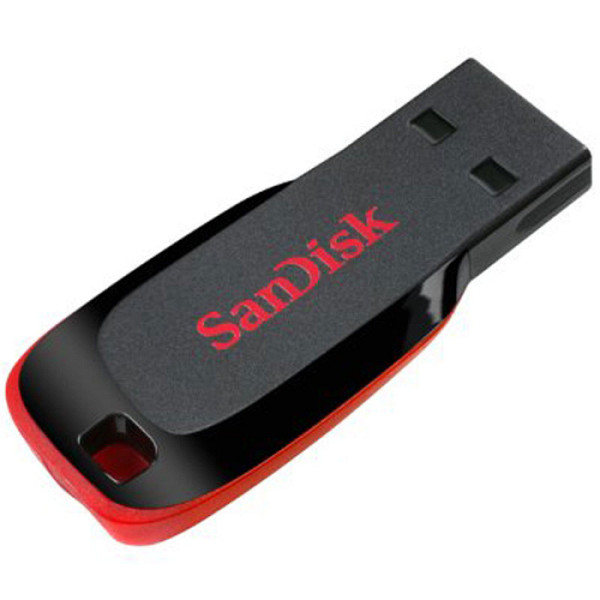 SanDisk 32GB Cruzer Blade USB-A 2.0 USB ključ (rdeč)