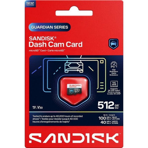 SANDISK 32GB Dash Cam microSD UHS-I spominska kartica