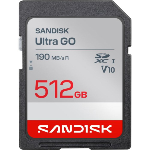 SANDISK 512GB Ultra GO SDHC UHS-I spominska kartica