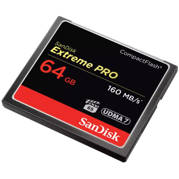 SanDisk 64GB Extreme Pro CompactFlash UDMA 7 VPG-65 spominska kartica