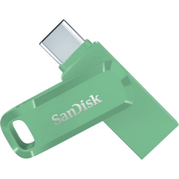 SanDisk 64GB Ultra Dual Drive Go USB-C/A 3.2 USB ključ (zelen)