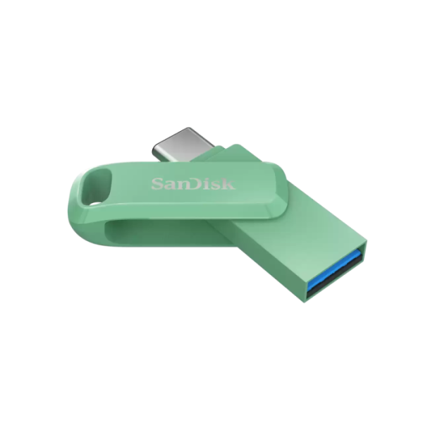 SanDisk 64GB Ultra Dual Drive Go USB-C/A 3.2 USB ključ (zelen)