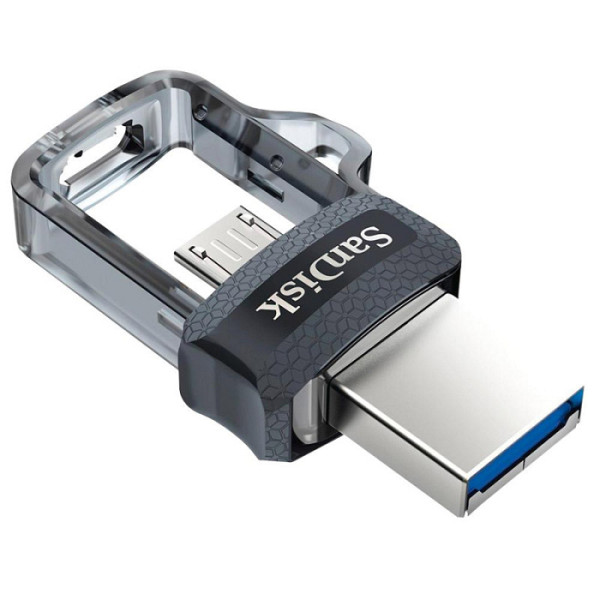 SanDisk 64GB Ultra Dual Drive m3.0 micro-USB/USB 3.0 USB ključ