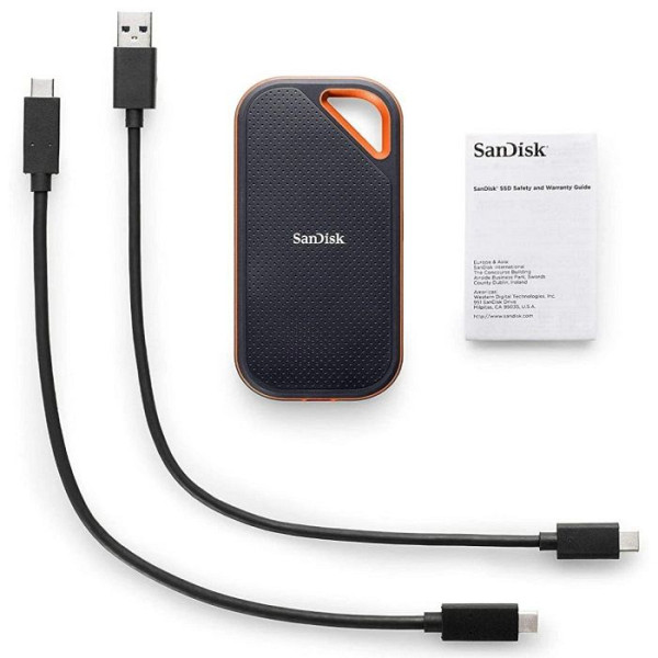SANDISK Extreme PRO 4TB USB 3.2 Gen 1 zunanji prenosni SSD disk SDSSDE81-4T00-G25