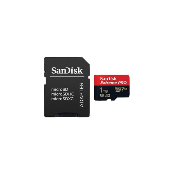 SANDISK Extreme PRO microSDXC 1TB Class 10 UHS-I U3 V30 A2 4K UHD SDSQXCD-1T00-GN6MA spominska kartica