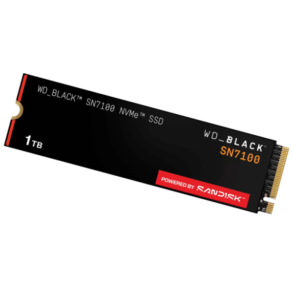 SANDISK WD_BLACK SN7100 1TB M.2 PCIe 4.0 NVMe SSD WDS100T4X0E