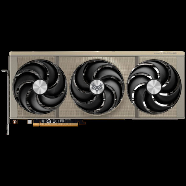 SAPPHIRE NITRO+ AMD Radeon RX 9070 GAMING OC 16GB GDDR6 grafična kartica, PCIe 5.0, 2xHDMI, 2xDisplayPort 2.1a