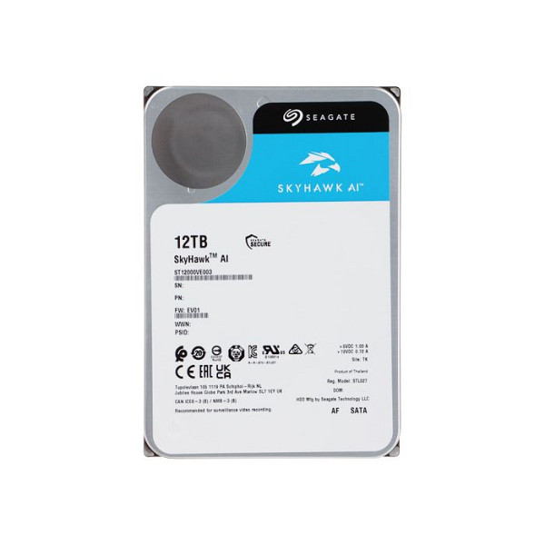 Seagate 12TB SkyHawk AI 3,5