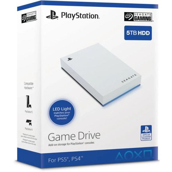 Seagate 5TB Game Drive for PS5 2,5