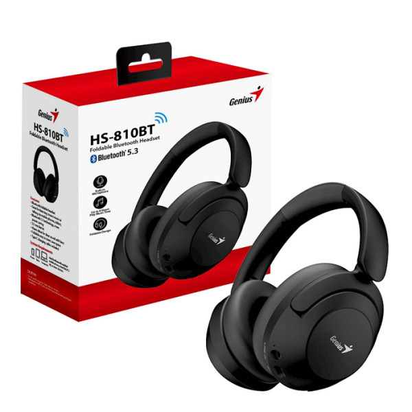 Slušalke Bluetooth,HS-810BT,črne