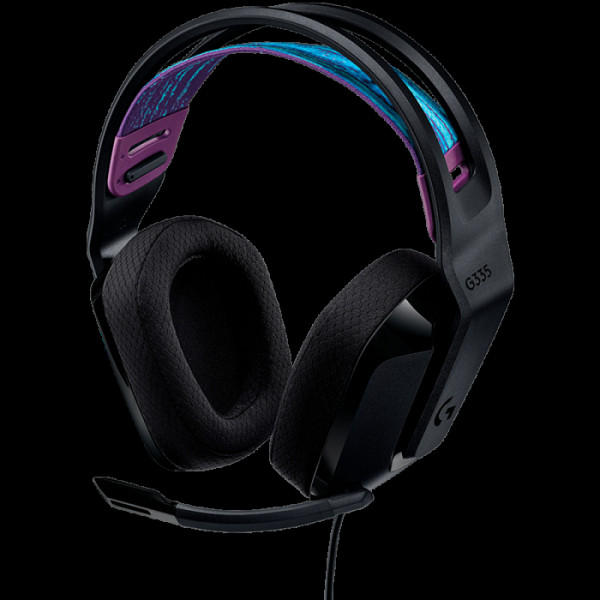 Slušalke Logitech G335 Gaming Wired, črne