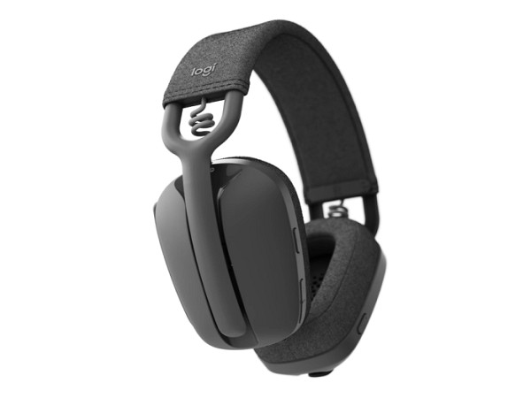 Slušalke Logitech Zone Vibe Wireless for Business, USB-C, grafitne