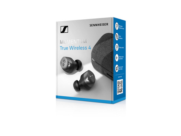 Slušalke Sennheiser MOMENTUM True Wireless 4, In-Ear, ANC, črne/grafit