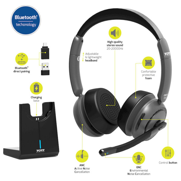 SlušalkE z mikrofonom PORT On'R 700 Bluetooth
