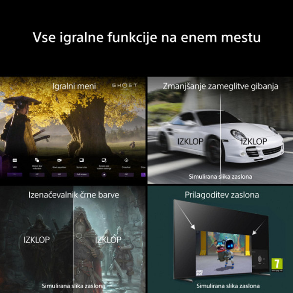 SONY TV K65XR75M2PB.CEI BRAVIA 7 II True RGB