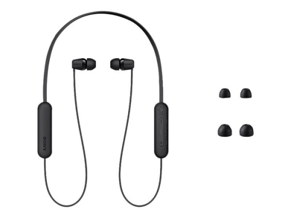SONY BT slušalke WIC100B.CE7 črne
