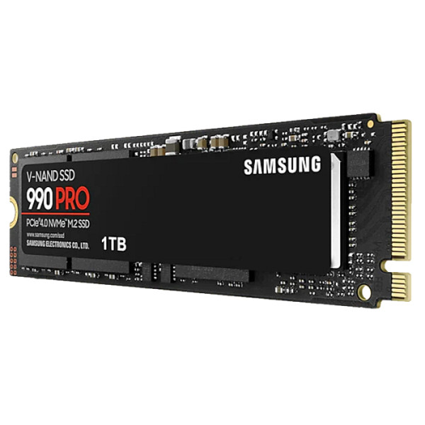 SSD 1TB M.2 80mm PCI-e 4.0 x4 NVMe, V-NAND, Samsung 990 PRO (MZ-V9P1T0BW)