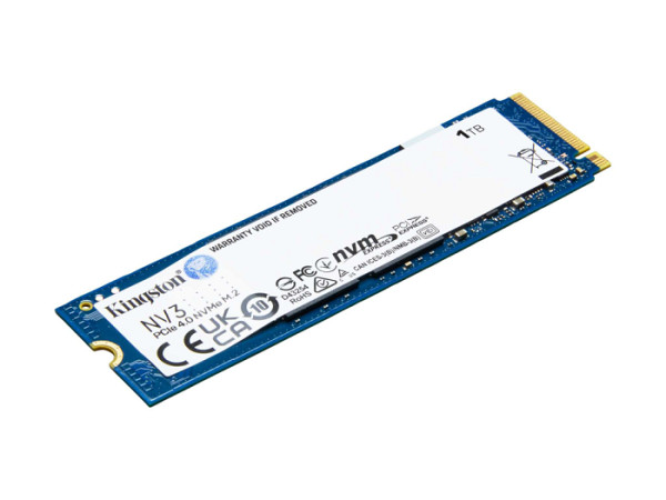 SSD 1TB M.2 80mm PCI-e 4.0 x4 NVMe, Kingston NV3 (SNV3S/1000G)