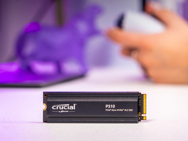 CRUCIAL P310 1TB M.2 PCIe 4.0 NVMe SSD s hladilnikom CT1000P310SSD5
