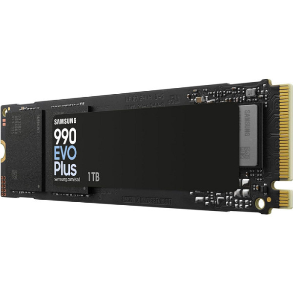 SSD 1TB M.2 80mm PCI-e 5.0 x2 NVMe, V-NAND, Samsung 990 EVO Plus (MZ-V9S1T0BW)