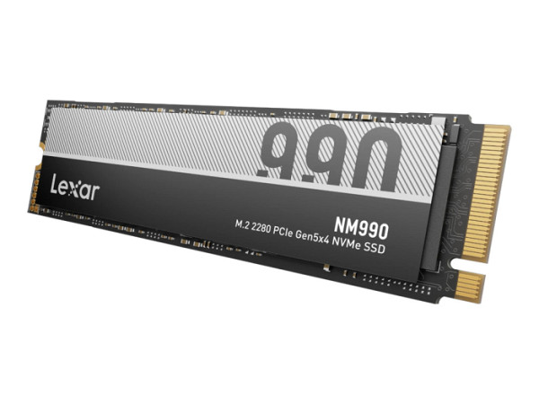 SSD 1TB M.2 80mm PCI-e 5.0 x4 NVMe, Lexar NM990 (LNM990X001T-RNNNG)