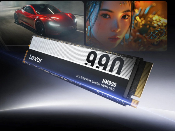 SSD 1TB M.2 80mm PCI-e 5.0 x4 NVMe, Lexar NM990 (LNM990X001T-RNNNG)
