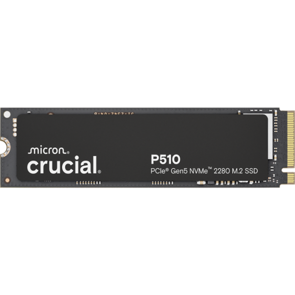 Crucial P510 1TB PCIe Gen5 NVMe 2280 M.2 SSD